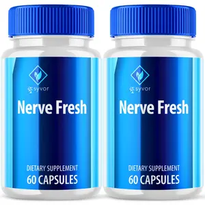 Nerve Fresh Advanced Nerve Support Formula Maximum Strength Vitamin 120 Capsules