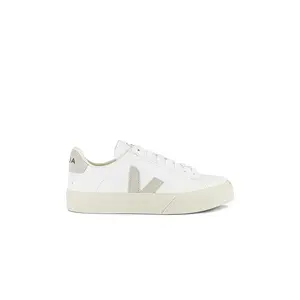Veja Campo Sneaker in Extra White & Natural Suede