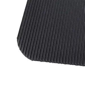 Cummins CMN5086 24 x 30 in. Rubber Semi Truck Splash Guard Diesel Fan Mud Flap for Semi Truck - Black