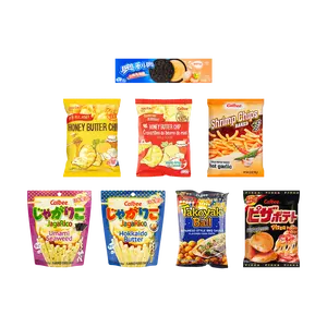 HAITAI Potato Crisps Chips, Variety Assortment of Snacks, 20.57 oz, Honey Butter Chips/Maple Honey Butter Chips/Cookies/Shrimp