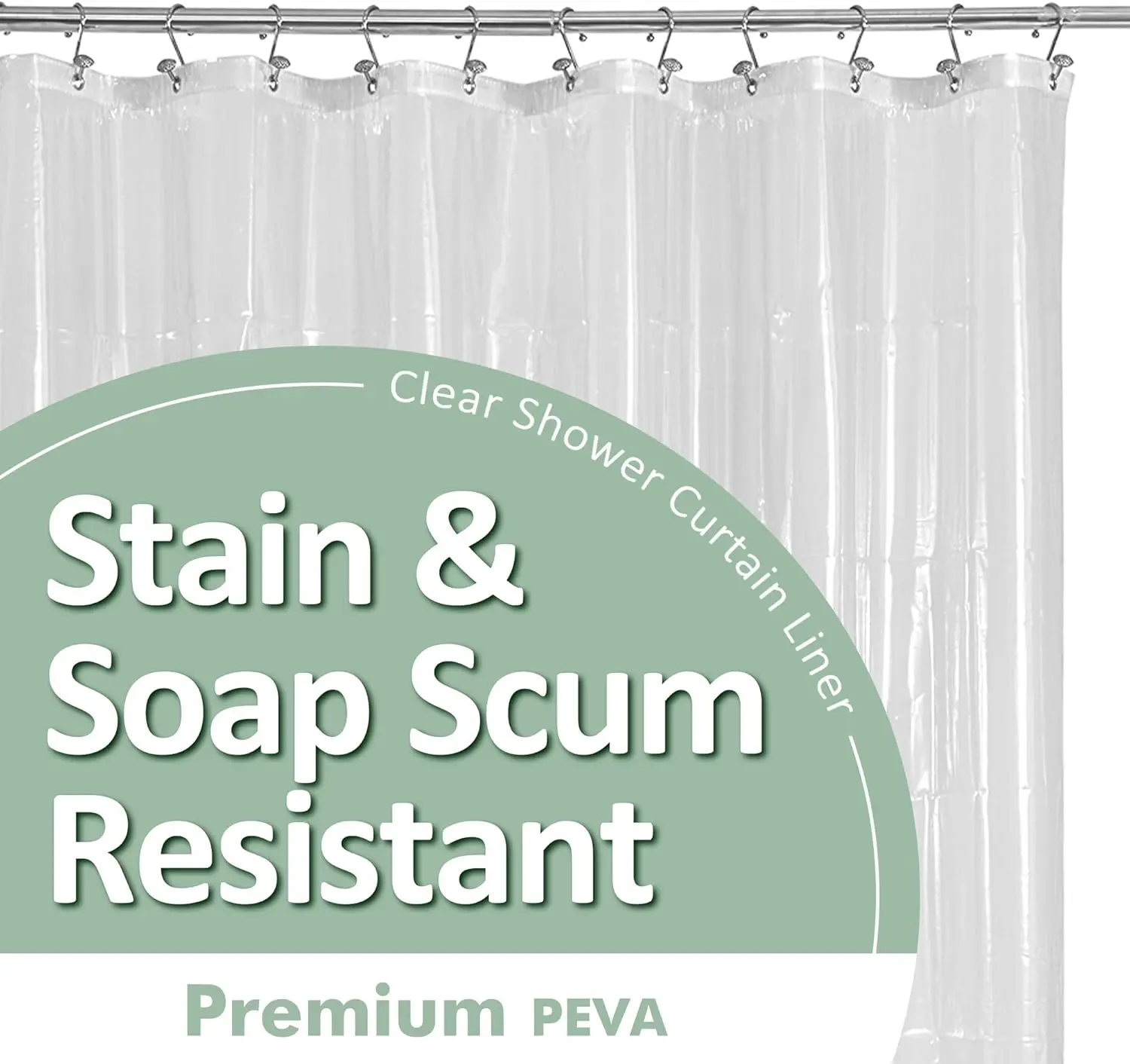 Plastic Shower Liner Clear - Premium PEVA Shower Curtain Liner with Rustproof Grommets and 3 Magnets, Waterproof Cute Lightweight Standard Size Bathroom Curtains - Clear Plastic Shower Liner Clear - Premium PEVA Shower Curtain Liner with Rustproof Grommets and 3 Magnets, Waterproof Cute Lightweight Standard Size Bathroom Curtains - Clear