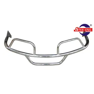 GOLF CART BRUSH GUARD BGTX03 BGTX03 – SGC Polished Stainless Steel Brush Guard for EZGO TXT/FREEDOM/VALOR (2014-up) Golf Cart