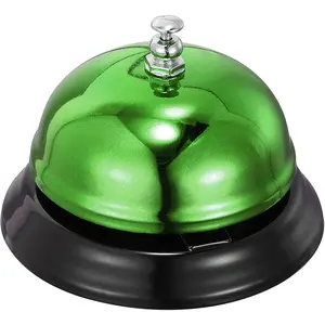85mm(3.35") Green Desk Dinner Bell for Restaurant Service