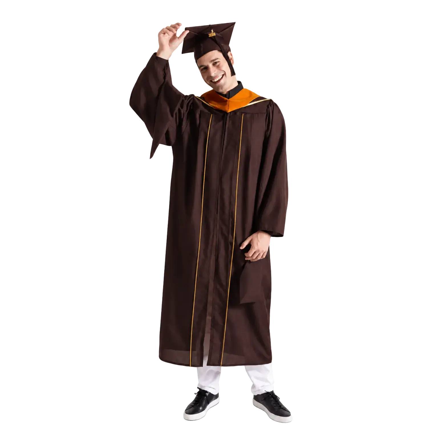 Complete Master's Regalia Set for Rowan University