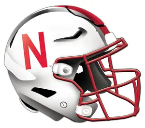 Nebraska Helmet Cutout 24in