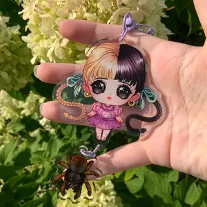 [LIVE Claims] AshleyintheAM Acrylic Charm Keychain - Perfect for Keys and Accessories