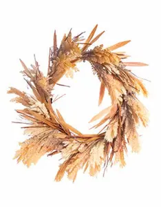 24" Field Grass Wreath
