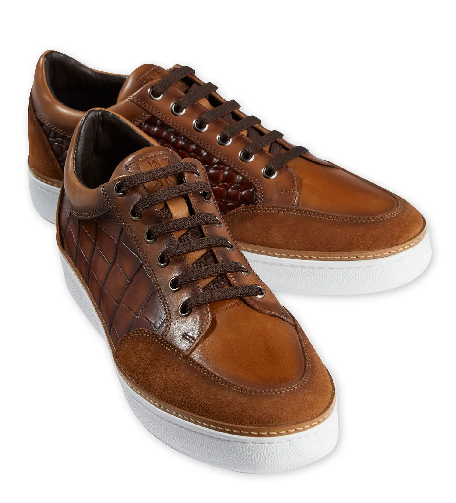 Martin Dingman Carson Men's Leather Casual Footwear, Comfortable Trainer Shoe