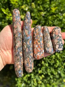 Que Sera Wand (0.75" - 1.25") Tumbled Que Sera Stone Wand - Que Sera Crystal Tumbled Stone - Polished Que Sera Crystal Rod - Crystal Wand