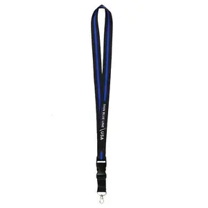 Lanyard - Thin Blue Line Classic Lanyard - Thin Blue Line Classic