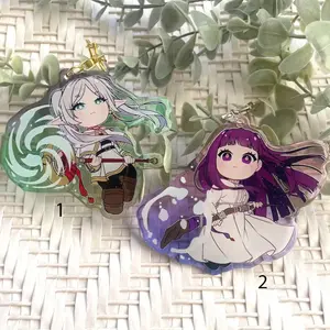 Frieren & Fern Glitter Epoxy Keychains