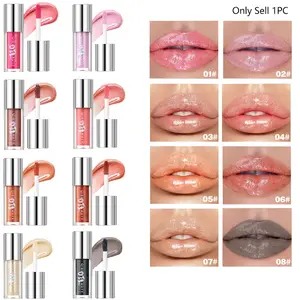 1PC Lip Gloss Sparkling Lipstick with Gloss, Waterproof, Durable, Non smudging, Non staining, Non fading, Easy to Apply, Essential for Dance, Daily Party