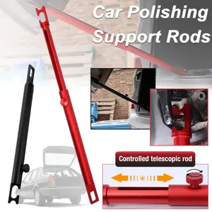 2pcs Adjustable Telescopic Car Support Rod Suitable for Securing Hoods, Trunks, and Doors Auxiliary Tool for Automotive Dent Repair and Maintenance