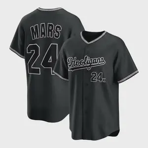 24K Magic Mars Baseball Jersey – Mars Concert Tour Fan Jersey, Baseball Jersey Shirt, Lightweight Button-Up Design, Trendy Sport Style