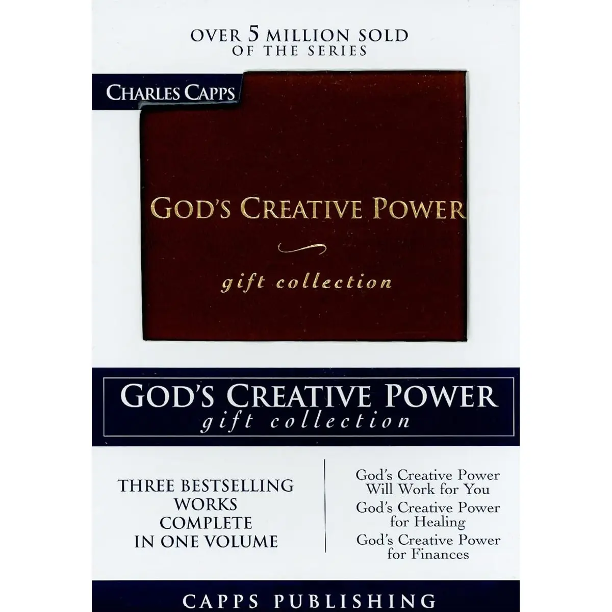 God's Creative Power Gift Collection: God's Creative Power Will Work for You, God's Creative Power for Healing, God's Creative Power for Finances [BOX SET] (Leather Bound) Leather Bound – December 1, 2004