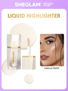 SHEGLAM Glow Bloom Liquid Highlighter Longwear Brightening Non-Caking Waterproof Face Bronzer Makeup