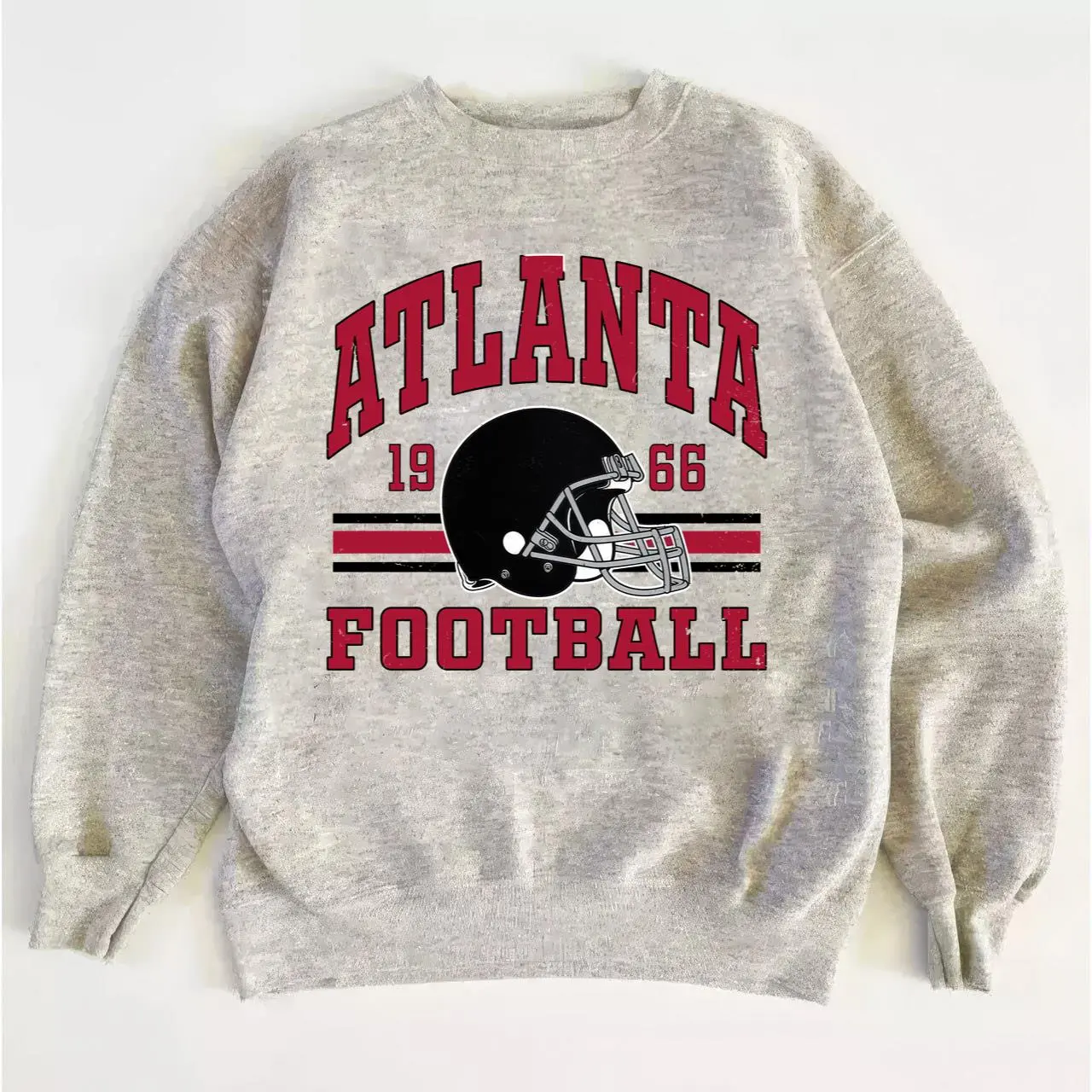 Falcons Vintage Football Sweatshirt, Retro Atlanta Crewneck Fan Apparel