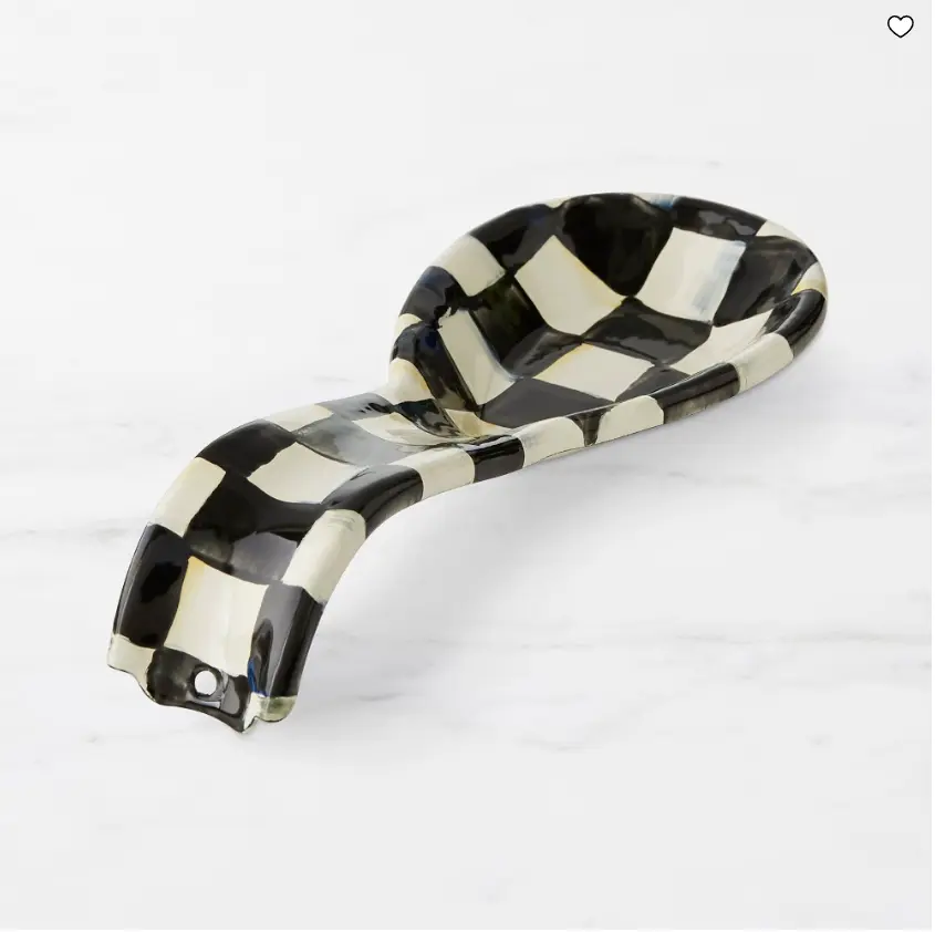 MacKenzie-Childs Courtly Check Spoon Rest