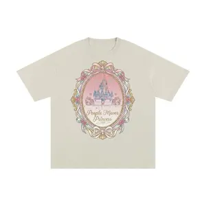 People Mover Princess T-Shirt Unisex Casual Short Sleeve Crew Neck 100% Cotton Summer Top R00330