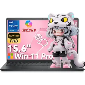 Dell 15 Laptop Touchscreen Laptop for Business & Home, Intel Core i7-1355U(10-Core, Up to 5.0GHz), 15.6" FHD Touch, 16GB RAM, 1TB PCIe SSD, Numeric Keypad, Copilot AI, Windows 11 Pro Laptop Computer