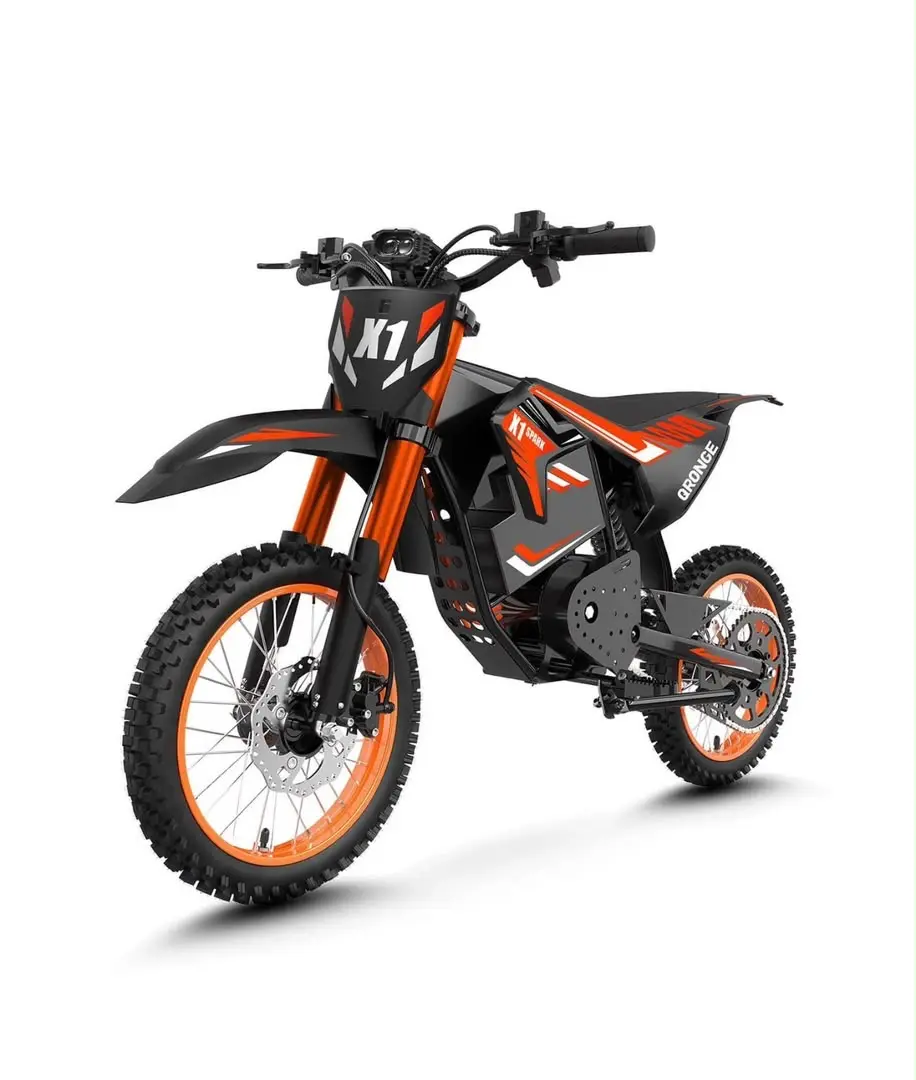 Electric Scooter Dirt Bike 4500W Peak Electric Motorcycle 60V 28.8AH E-MoutainBike 50MPH