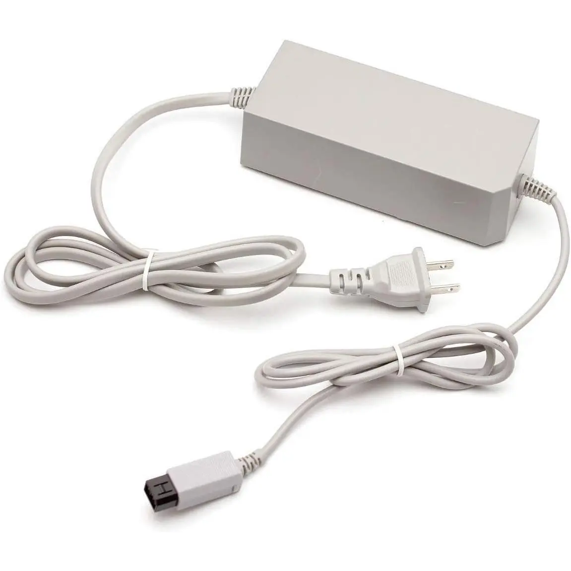 High Quality Light Weight Wii AC Adapter Power Supply - Universal Voltage Input US Plug Wall Charger, 100-245V AC Input, 12V DC 3.7A Output, Overheat Protection, Short Circuit Protection for Wii Gaming Consoles