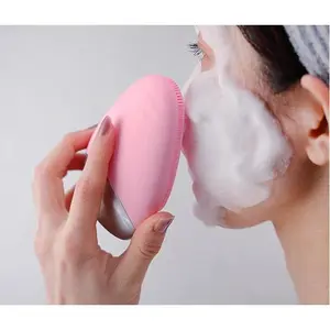 2026 Best Electric Face Cleanser Home Use Handheld Facial Cleansing Brush for Body Deep Cleaning Blackhead Removal Skin Scrubber