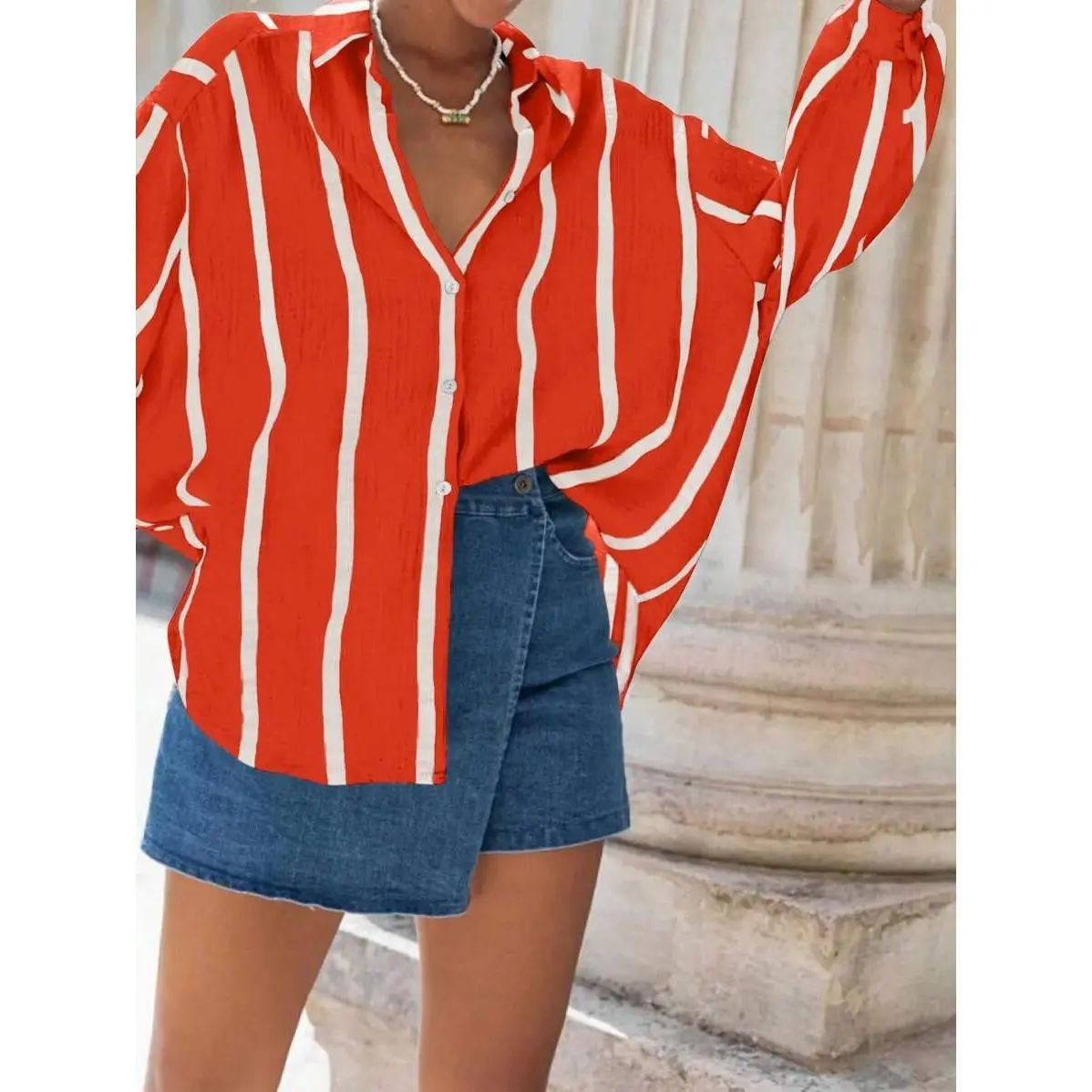 red and white pattern