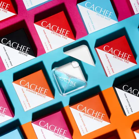 CACHEE | Hand Sanitizer Spray | Designer-Inspired Fragrances | 500 Sprays | Hydrating Formula