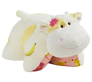 Pillow Pets Sweet Scented Banana Cow Plush Toy