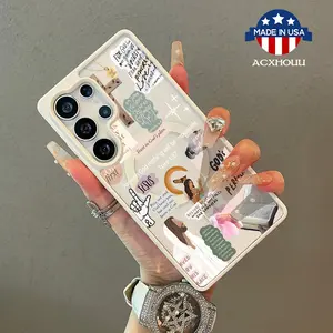 Trendy Magnetic Case for Samsung S22/23/24/25 plus ultra Jesus Art Design MagSafe Ready, Ultra Thin & Shockproof | Cute Pick for Girls, Aesthetic, Accessories