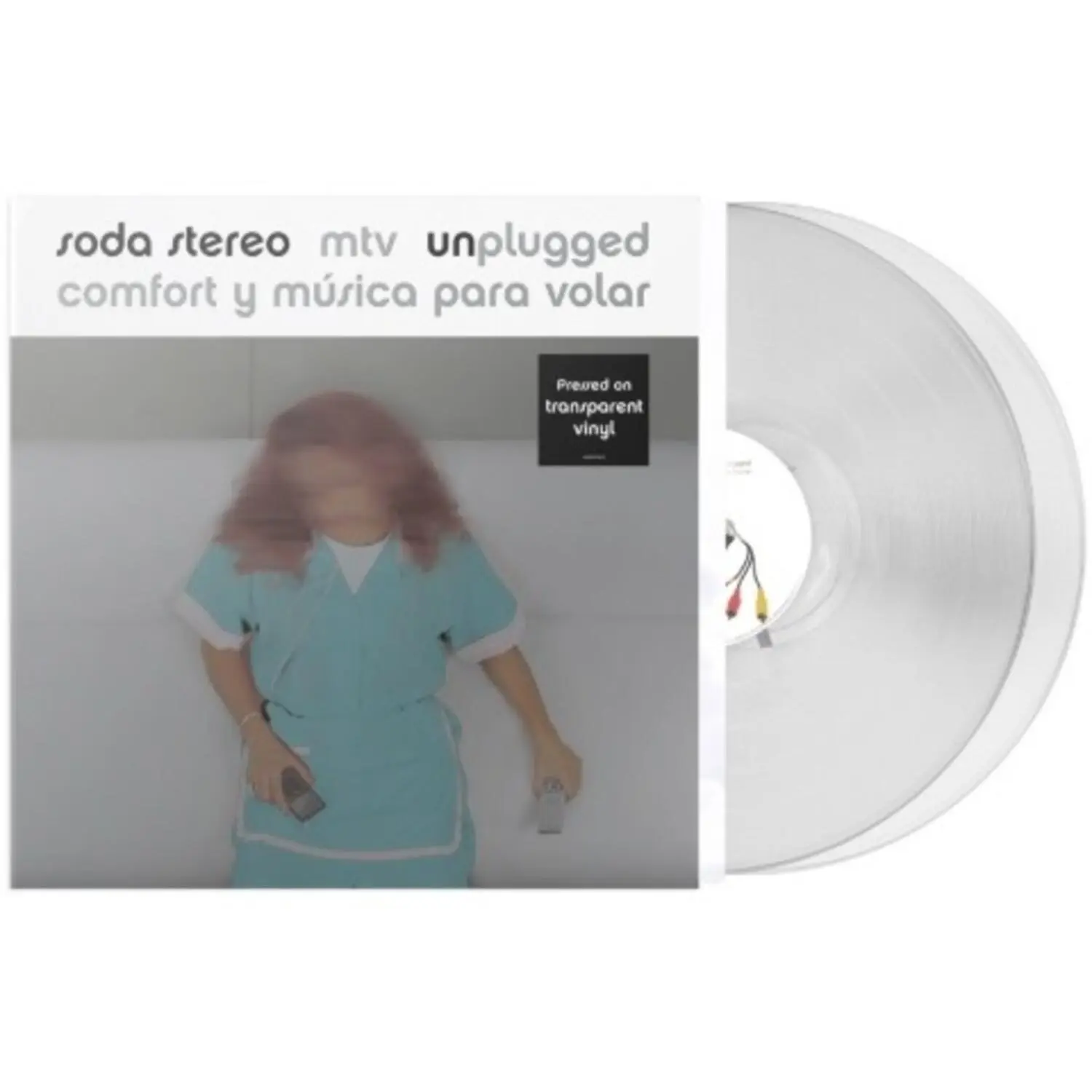 Soda Stereo - Comfort Y Musica Para Volar (mtv Unplugged)  [VINYL RECORD - LP] Clear Vinyl, 140 Gram Vinyl