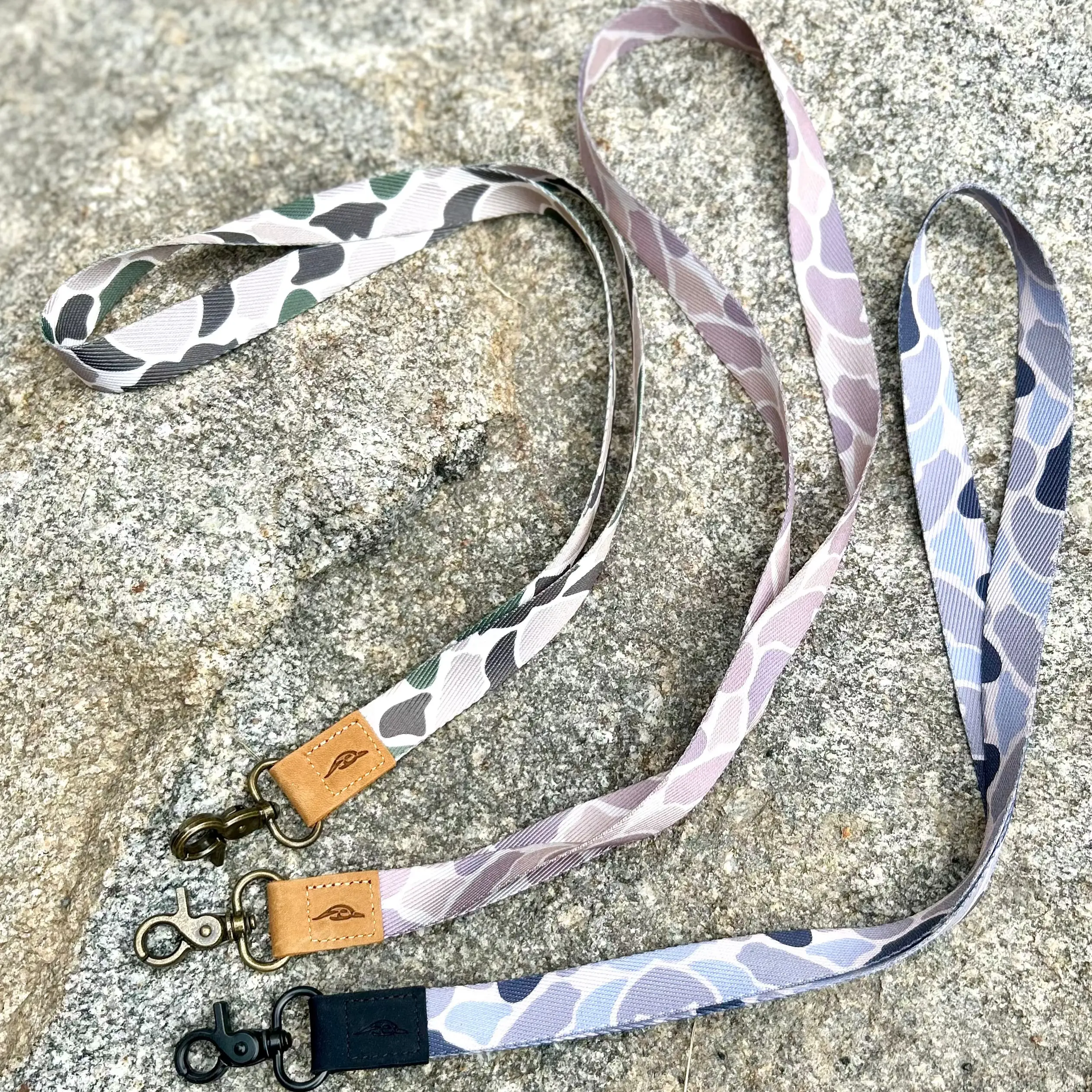 AFW Durable Camouflage Lanyard - Tactical Badge/ID Card Holder, Car Keychain for Professionals - Secure Hands-Free Carry with Hunter, Boat Ramp, Check-In Station Use, Durable Construction, Fits ID Badges & Access Cards, Practical Accessory, American Flywa
