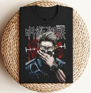 Jujutsu Shirt, JJK Shirts, Anime Graphic Tees, Best Anime Gifts, Kaisen Tshirt Unisex Casual Classic Cotton Fabric