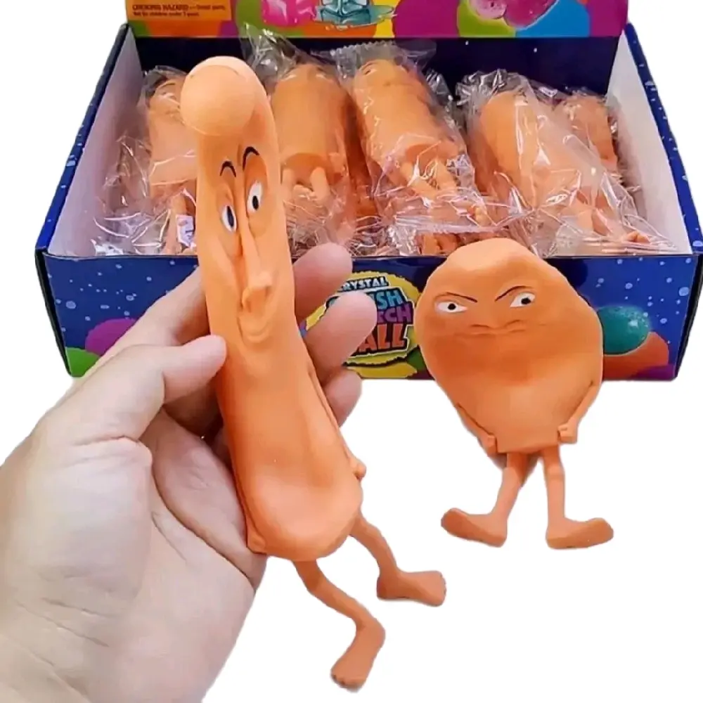Tun Tun Sahur Slow Rebound Decompression Toy, Brain Rot Themed Stress Relief Fidget Item