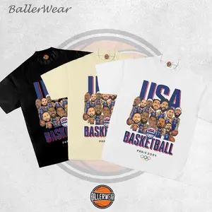 LEBRON'S T-shirt USA Basketball Olympic 2024, Hiphop Retro Vintage 90s Graphic Basketball Shirt, Basketball Fan, Team USA 2024 Shirt Clothing Menswear