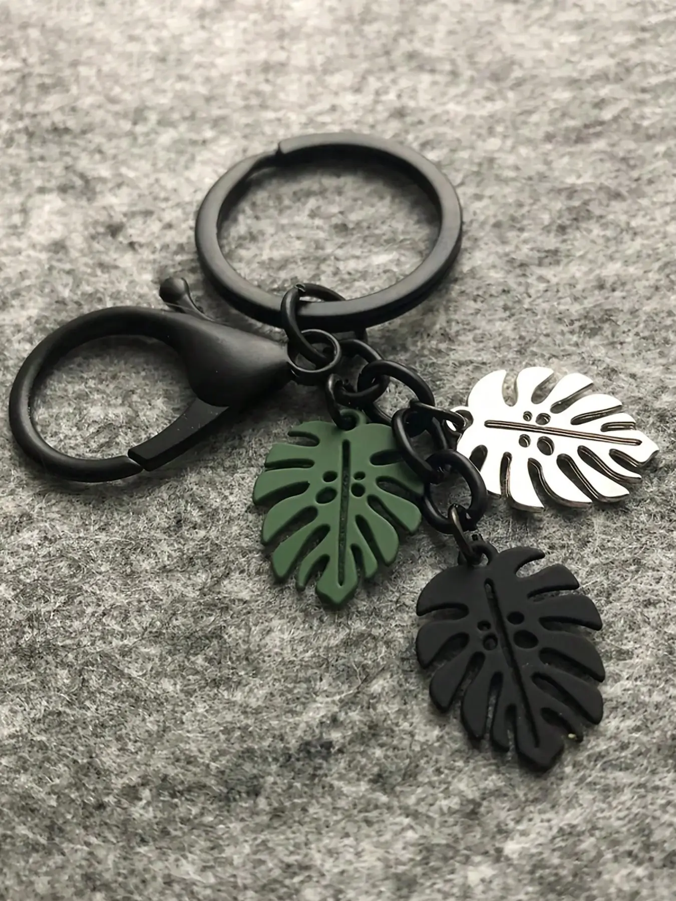 Creative DIY Bamboo Keychain, Turtle Shell Plant Keyring, Car Key Holder, Bag Pendant, Anniversary Gift, Valentine's Day Present