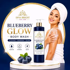 BLUEBERRY SILK GLOW BODY WASH. BLUEBERRY SILK GLOW BODY WASH.