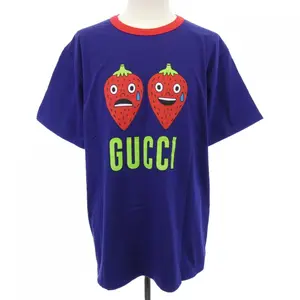Pre-owned GUCCI Cotton Small Leather Goods T Shirt