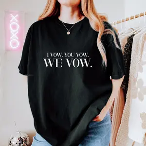 I Vow You Vow We Vow Lords Unisex T-Shirt, Lords Series Sweatshirt, Dark Romance, Bookish Gifts, Shantel Tessier Inspired T-shirt
