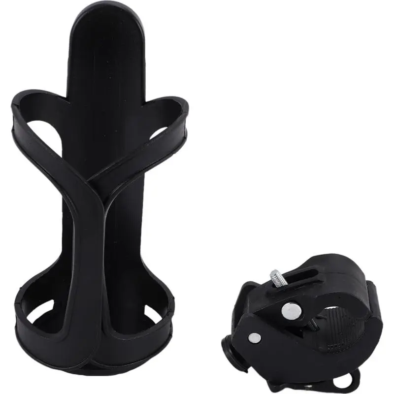 Universal Compact PP Plastic Water Bottle Holder Mounting Bracket, Multi-Use for Bicycles, Motorcycles, Home & Storage Organization Accessories, One Piece