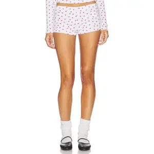 Frankies Bikinis Amora Cotton Short in Sunday Love