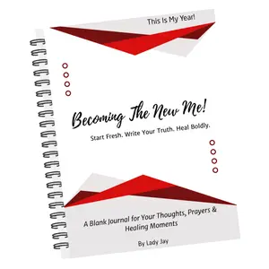 Becoming the New Me  | Ruled Line Journal for Reflection, Growth & Healing – Perfect for Daily Thoughts & Self-Discovery