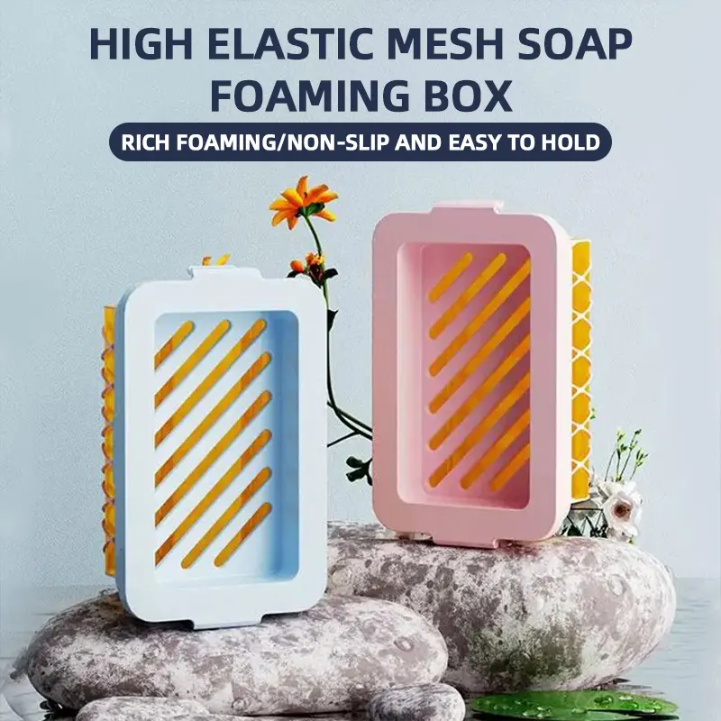 High Elastic Mesh Soap Foam Box