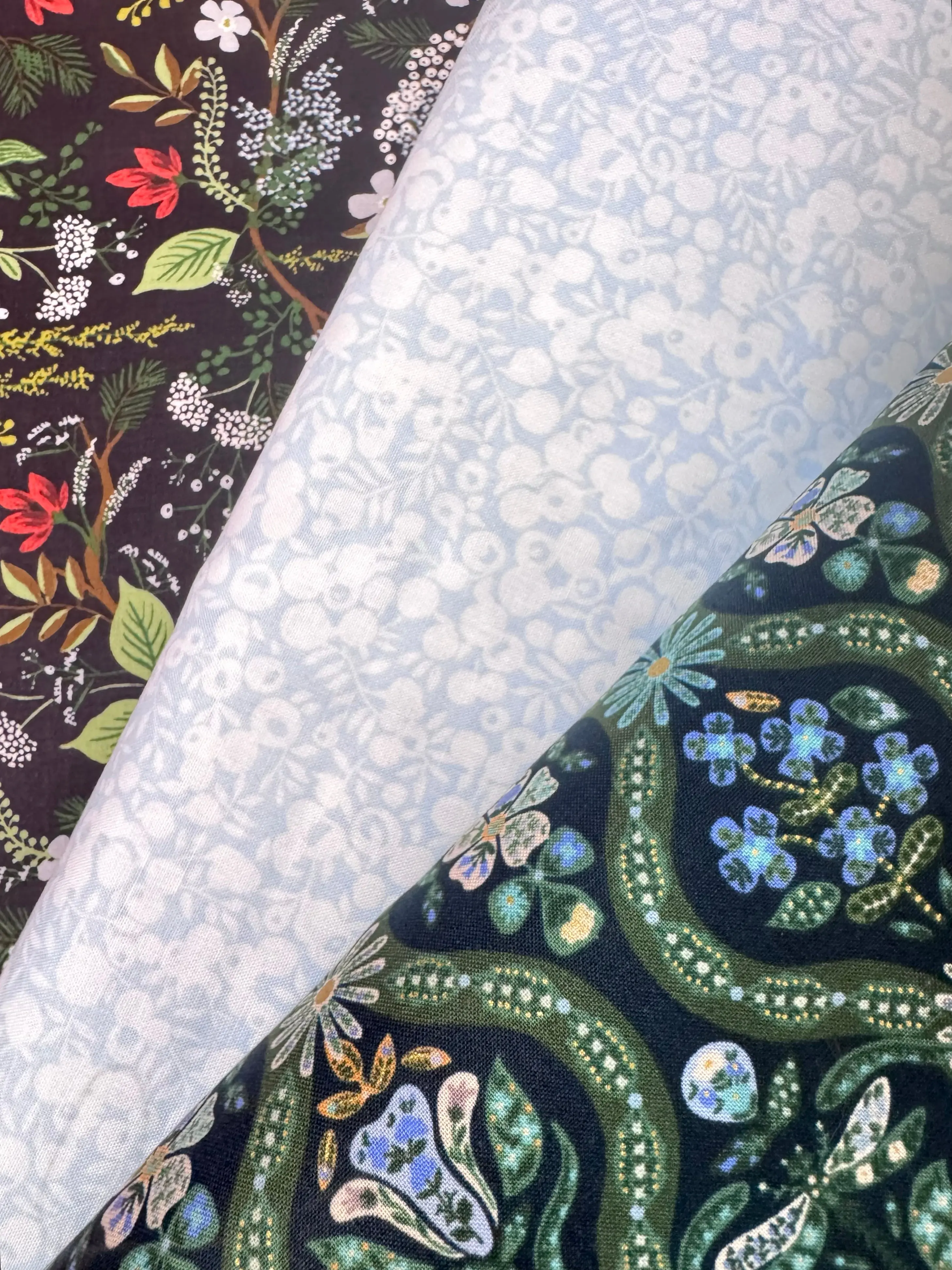 Moonlit Meadow Finishing Fabric Collection | Liberty of London & Rifle Paper Co. | Free Shipping