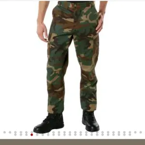 B.D.U. WOODLAND CAMO PANTS