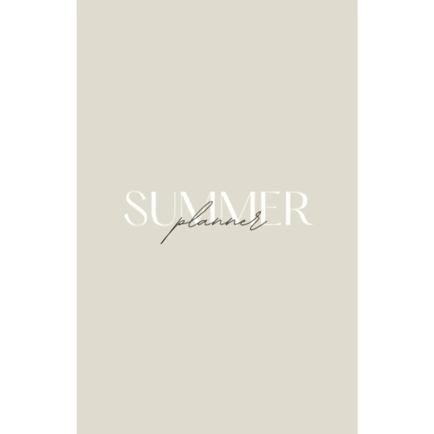 Summer Vacation Planner: For Less Stress & Making Memories
