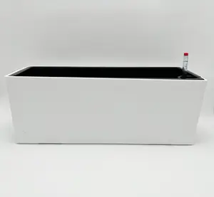Large Rectangular Self-Watering Planter (15 x 5in)