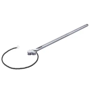 VEVOR Chain Wrench,  48 inch Chain Pipe Wrench, 13.4 inch Diameter Capacity, CRV Reversible Pipe Fitting Tool Wrench with High Strength Jaw and Ergonomic Handle, for Pipe Installation and Car Repair