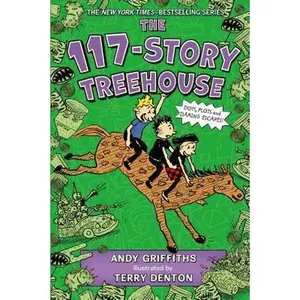 USED-The 117-Story Treehouse: Dots, Plots & Daring Escapes! by Griffiths, Andy (Hardcover)